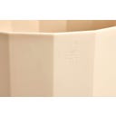 elho Topf facet rund 30 cm - mandelrosa