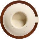 elho organic Futtersäule 18 cm - kastanienbraun