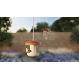 elho organic Futtersäule 18 cm - kastanienbraun