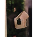 elho cosy Fensterfutterhaus 23 cm - pilzbeige