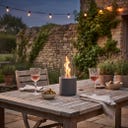 LIVLIG Outdoor Tischkamin - beige