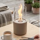 LIVLIG Outdoor Tischkamin - beige