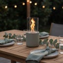 LIVLIG Outdoor Tischkamin - beige