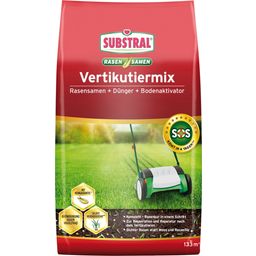 Vertikutiermix Rasenreparatur-Mischung aus Rasensamen, Dünger und Bodenaktivator - 4 kg