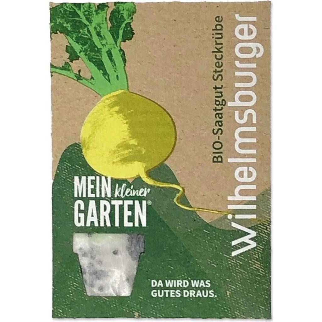 Mein kleiner Garten "Wilhelmsburgi" bio fehérrépa, 1 csomag Bloomling