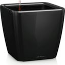Lechuza Plantenbak QUADRO Premium LS 28 - Zwart Hoogglans