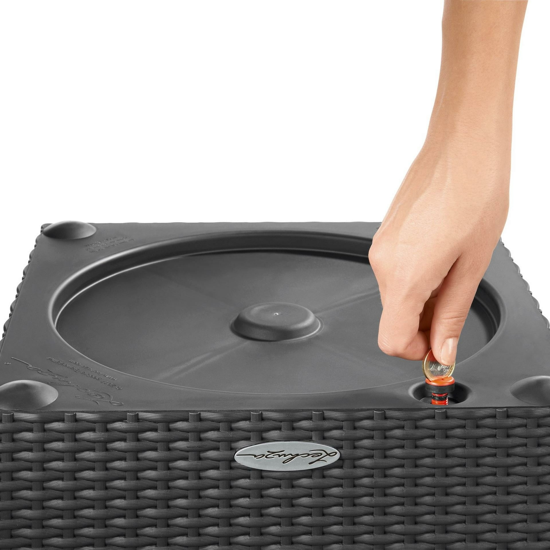 Lechuza CUBE Cottage 40 Självvattnande Kruka 