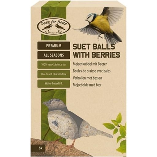 Esschert Design Suet Balls with Berries - 1 Pkg