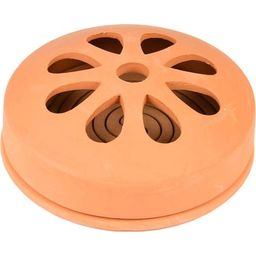 Spirale di Citronella in Contenitore di Terracotta