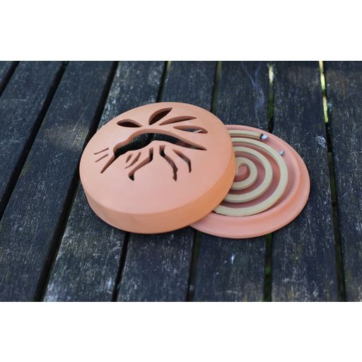Spirale di Citronella in Contenitore di Terracotta - 1 set