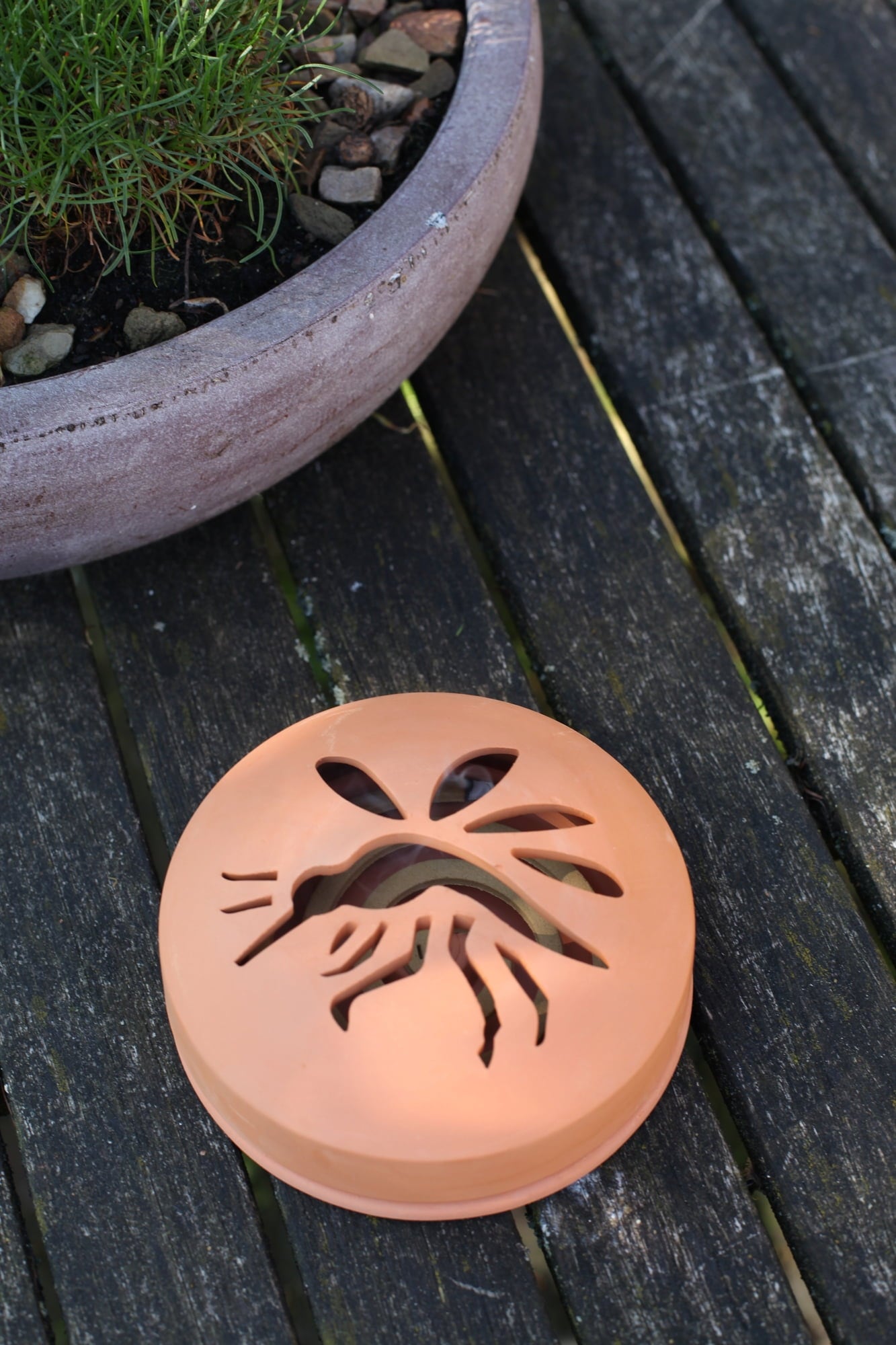 Esschert Design Citronellaspiraler i Terrakotta - 1 Set
