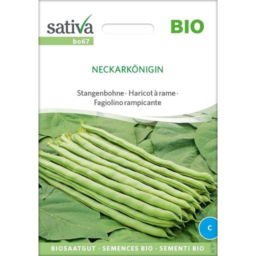 Sativa Fagiolino Rampicante Bio - Neckarkönigin - 1 conf.