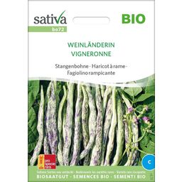 Sativa Bio Stangenbohne "Weinländerin"