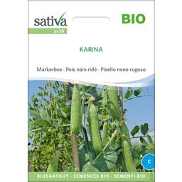 Sativa Organic Karina Wrinkled Peas - 1 Pkg