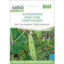 Sativa Organic Swiss Giants Sugar Peas - 1 Pkg