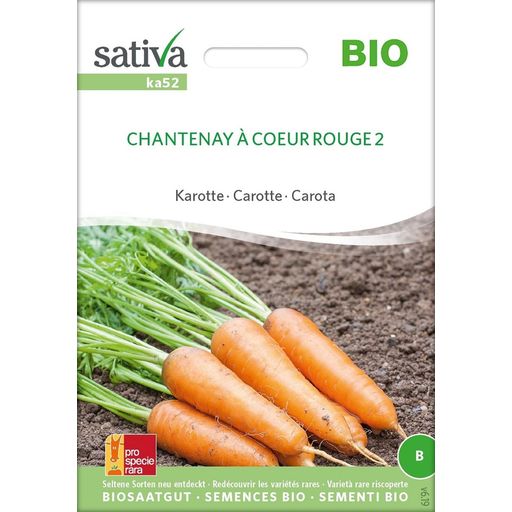 Sativa Carota Bio -  Chantenay à Coeur Rouge 2 - 1 conf.
