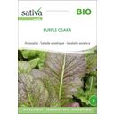 Sativa Biologische Aziatische Sla Purple Osaka - 1 Verpakking