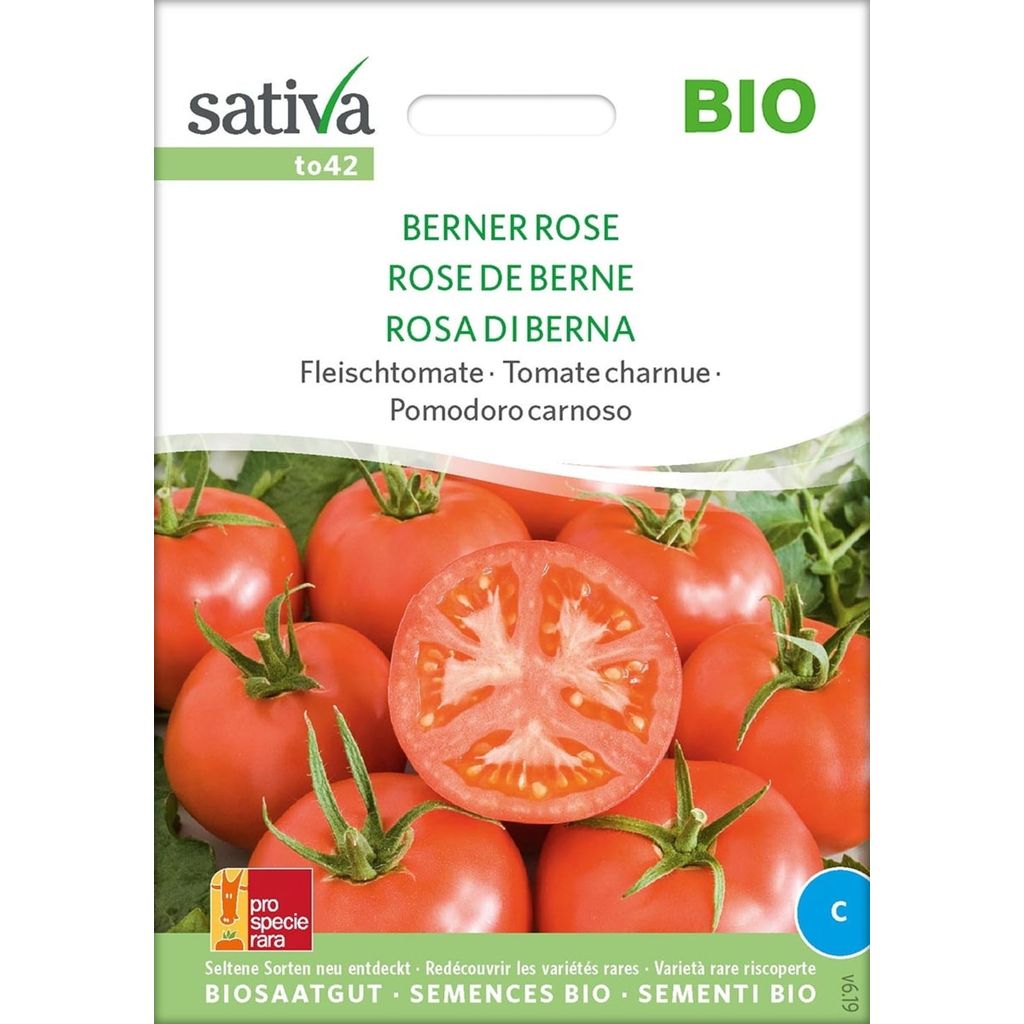 Sativa Organic Beefsteak Tomatoes Berner Rose, 1 Package - Bloomling  International