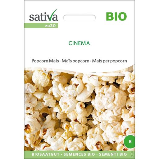 Sativa Bio Popcorn Mais "Cinema" - 1 Pkg