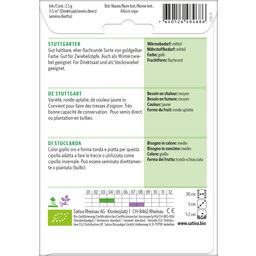 Sativa Sementi di Cipolla Bio - Di Stoccarda - 1 conf.