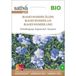 Organic Green Manure  "Blaues Wunder, Linseed"