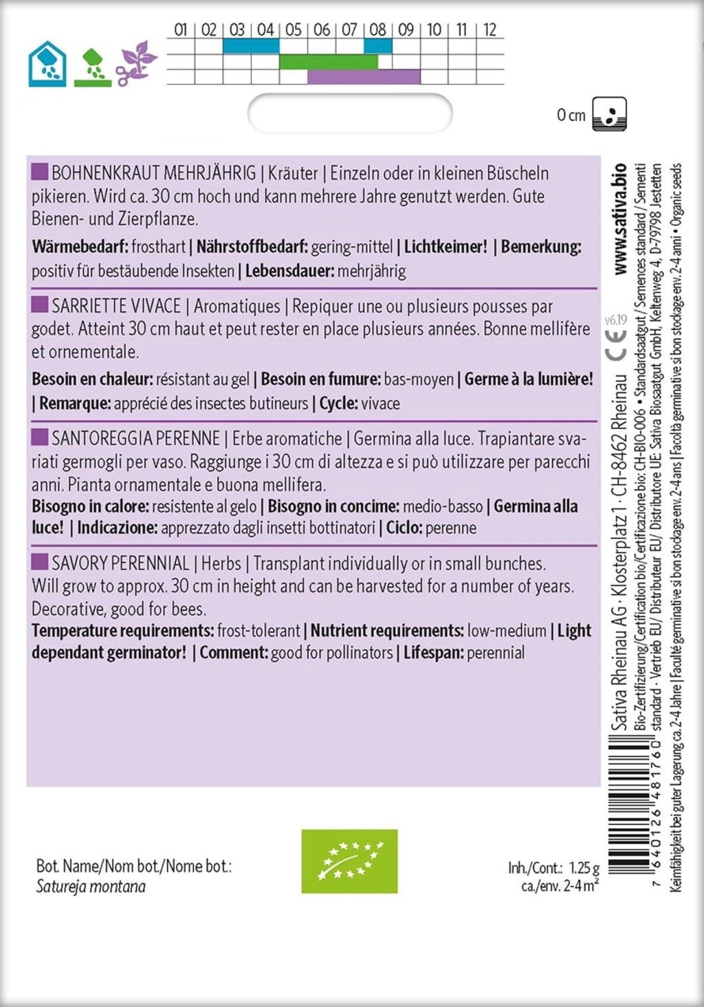 Sativa Bio Kräuter 