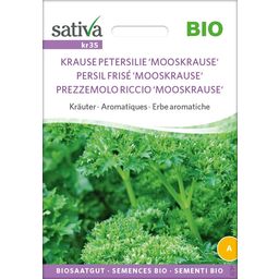 Sativa Organic Herbs Mooskrause (Curly Parsley) - 1 Pkg