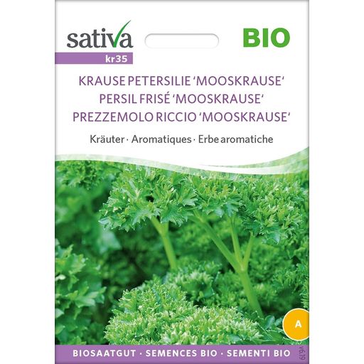 Sativa Organic Herbs Mooskrause (Curly Parsley) - 1 Pkg
