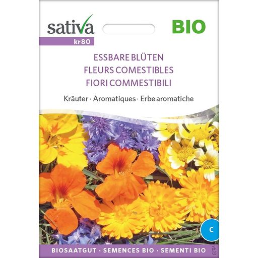 Sativa Bio Kräuter "Essbare Blüten" - 1 Pkg