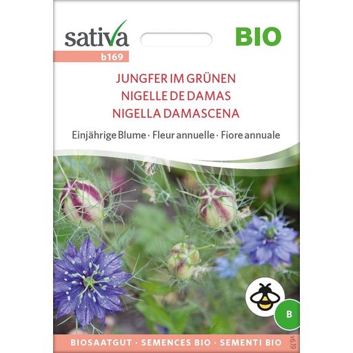 Sativa Organic Annual Nigella Damascena - 1 Pkg
