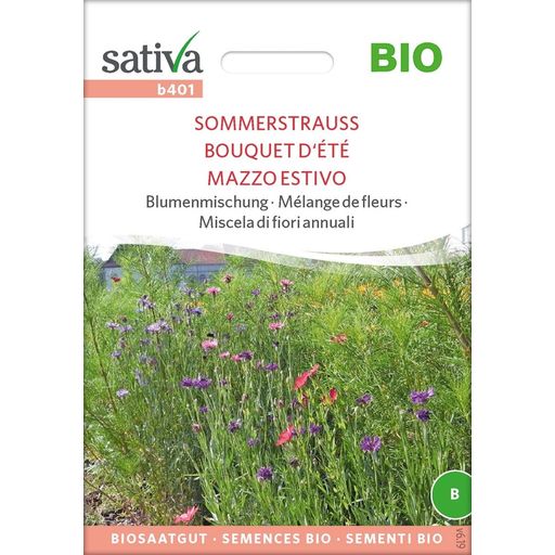 Sativa Mélange de Fleurs Bio "Bouquet d'Été" - 1 sachet