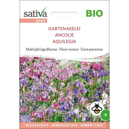 Sativa Organic Perennial Common Columbine - 1 Pkg