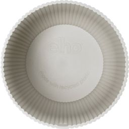 elho Cache-Pot VIBES FOLD Rond - 16 cm - Blanc soie