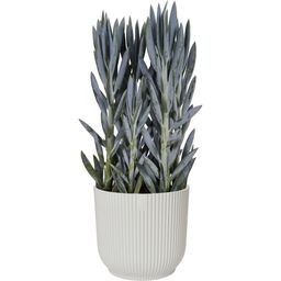 elho Cache-Pot VIBES FOLD Rond - 16 cm - Blanc soie