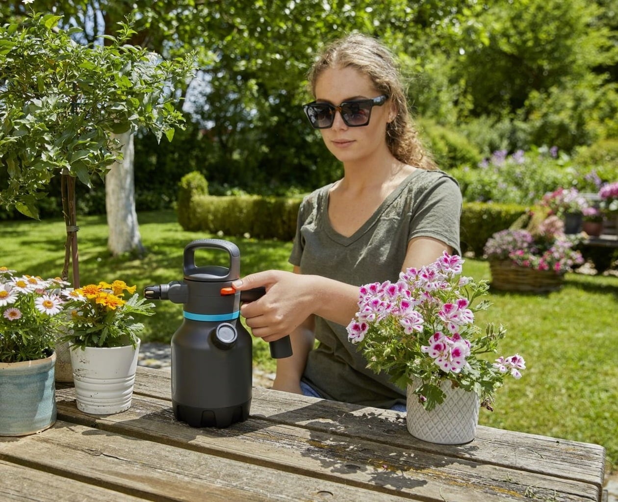 Gardena Tlačni razpršilec 1,25 L - 1 k.