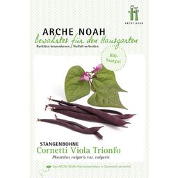 Organic Runner Beans "Cornetti Viola Trionfo"