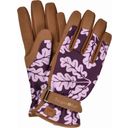 Burgon & Ball Gardening Gloves - Oak Leaf, Plum - S/M