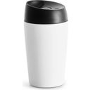 sagaform Car Mug with Snap Closure - Small - White