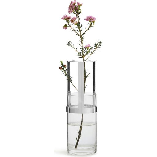 sagaform Hold Lantern & Vase Liten - silver