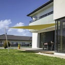 Sonnensegel SunSail CANNES Dreieck 5x5x5m - gelb