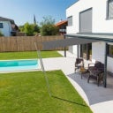 Windhager Sonnensegel SunSail CANNES Quadrat 5x5m - anthrazit