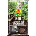 Terreau et Terre pour Herbes Aromatiques Bio sans Tourbe - 10 L