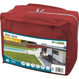 Windhager CANNES Square SunSail 3x3m - Red