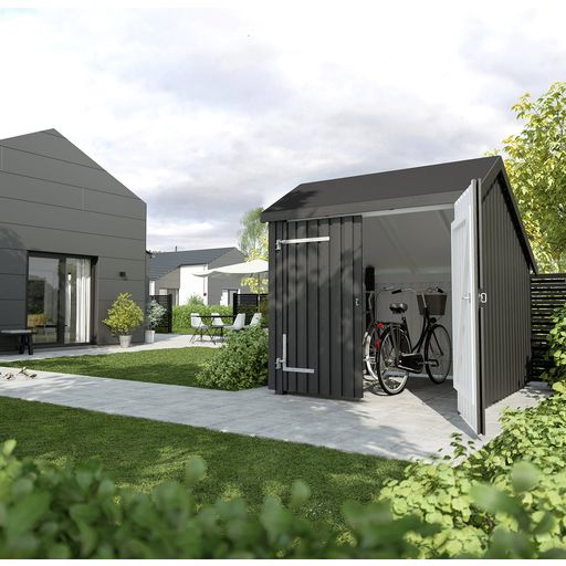 PLUS A/S Bicycle Shed with Double Door - 1 Set