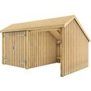 PLUS A/S MULTI Garden Shed with Double Doors - 1 Set