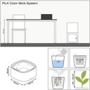 Lechuza PILA Colour Stick-System Planter