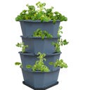 GUSTA GARDEN PAUL POTATO Starter - 4 Etagen - blau