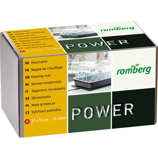 Romberg Heating Mat - 27 x 15 cm, 10 Watts