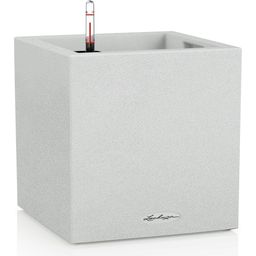 Lechuza CANTO Stone 40 - Low Planter - Quartz white