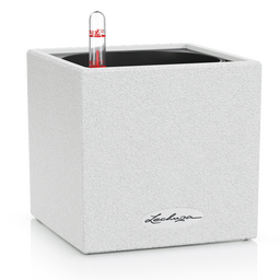 Lechuza Pot de Fleurs CANTO Stone 14 - Blanc quartz